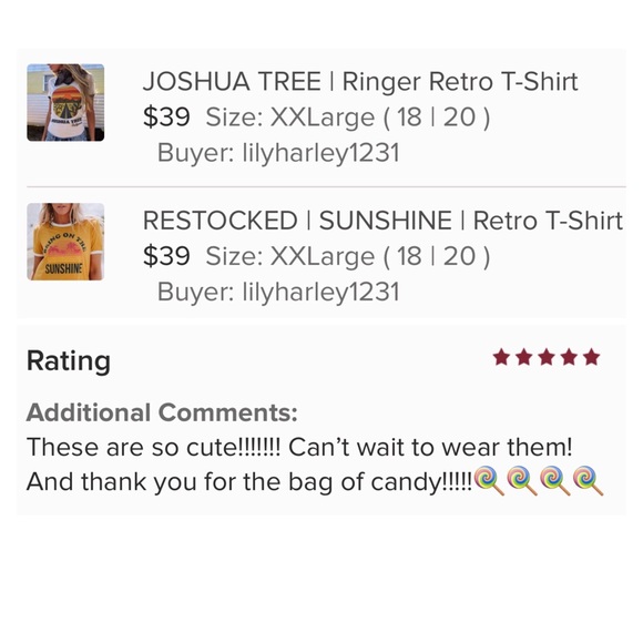 Ringer Y2K Retro T-Shirt - Picture 4 of 7